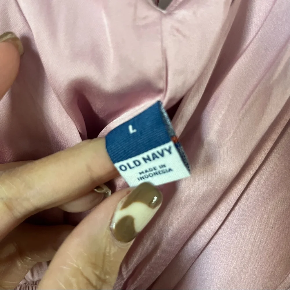 NWT Old Navy Pink Sleeveless Dress - L - Picture 3 of 7